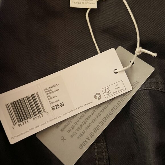 Outerknown SEA Jumpsuit Sz M storm gray button up long sleeve coveralls Pockets! - Picture 7 of 8